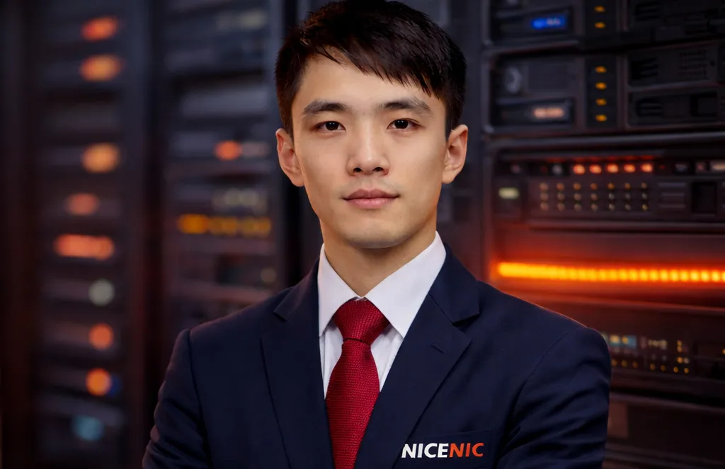 Parker Luk - NiceNIC Head of IDC and hosting services