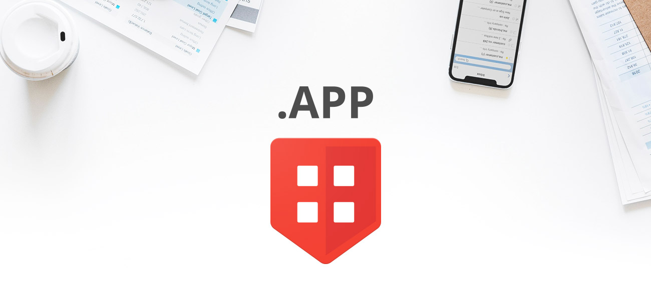 app โดเมน extension logo
