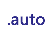 auto โดเมน extension logo