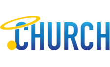 church domain extension logo