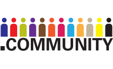community ドメイン extension logo