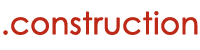 construction domen extension logo