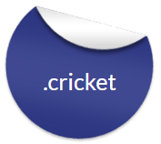 cricket domain extension logo