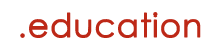 education domain extension logo