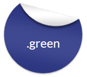 green النطاق extension logo