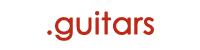 guitars tên miền extension logo