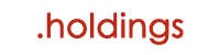 holdings domain extension logo