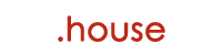 house domain extension logo