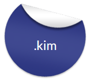 kim دامنه extension logo