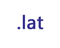 lat domain extension logo