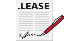 lease dominio extension logo