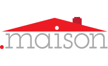 maison domain extension logo