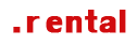 rental domain extension logo