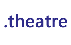 theatre โดเมน extension logo