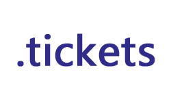 tickets dominio extension logo