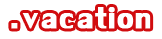 vacation domain extension logo