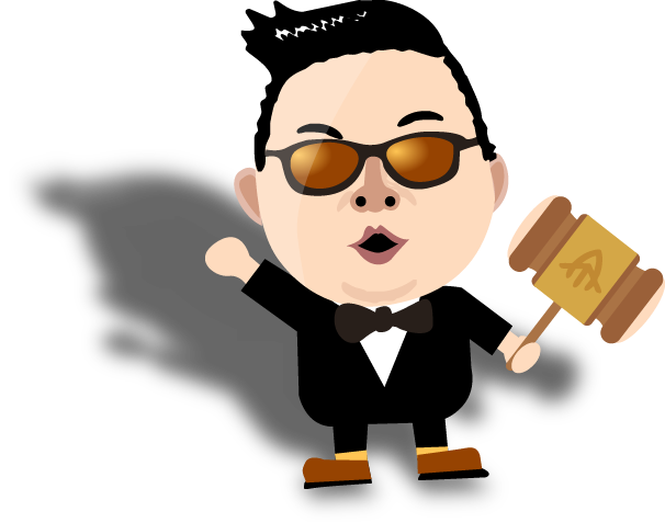 Premium โดเมน ตลาดplace Character Illustration