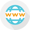 Domain name registration Dienstleistung
