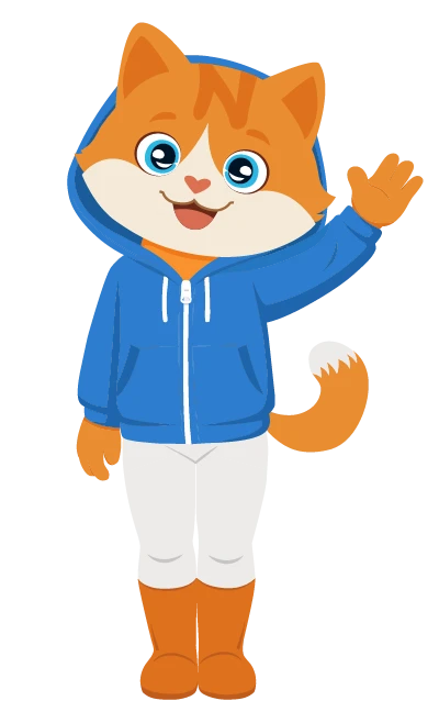 NiceNIC Cat fun mascot illustration